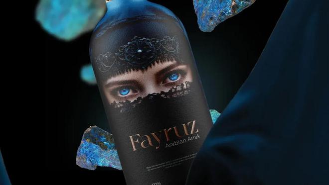 fayruz阿拉伯蓝文化传承酒包装设计分享行业优秀酒包装设计(图2)